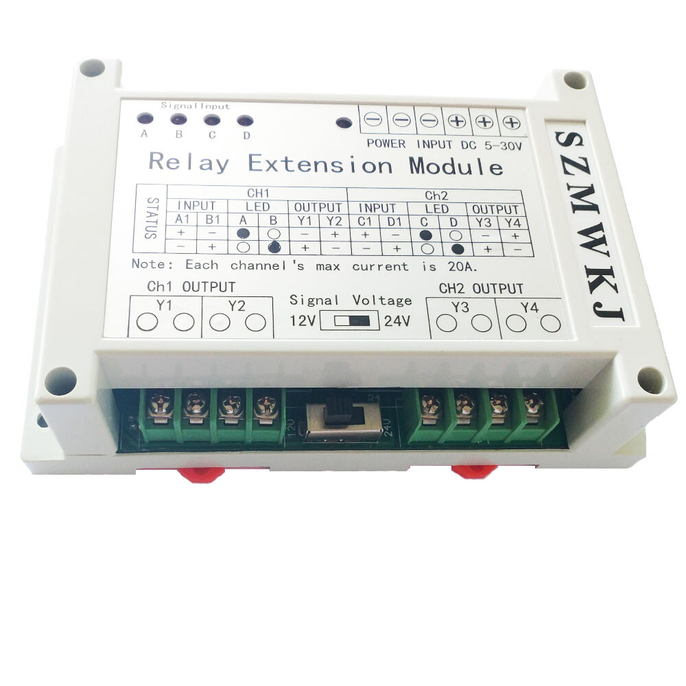 Single/Dual Axis Solar Tracker LCD Controller W/ Relay Extension Module Kits AT
