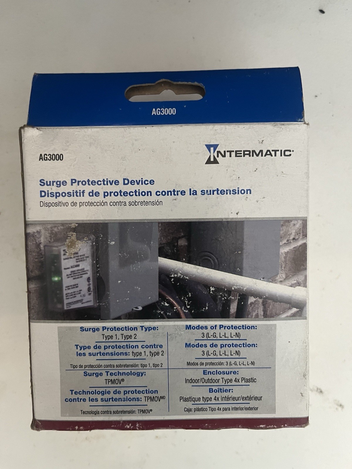 Intermatic AG3000 Surge Protection Device 120/240V HVAC
