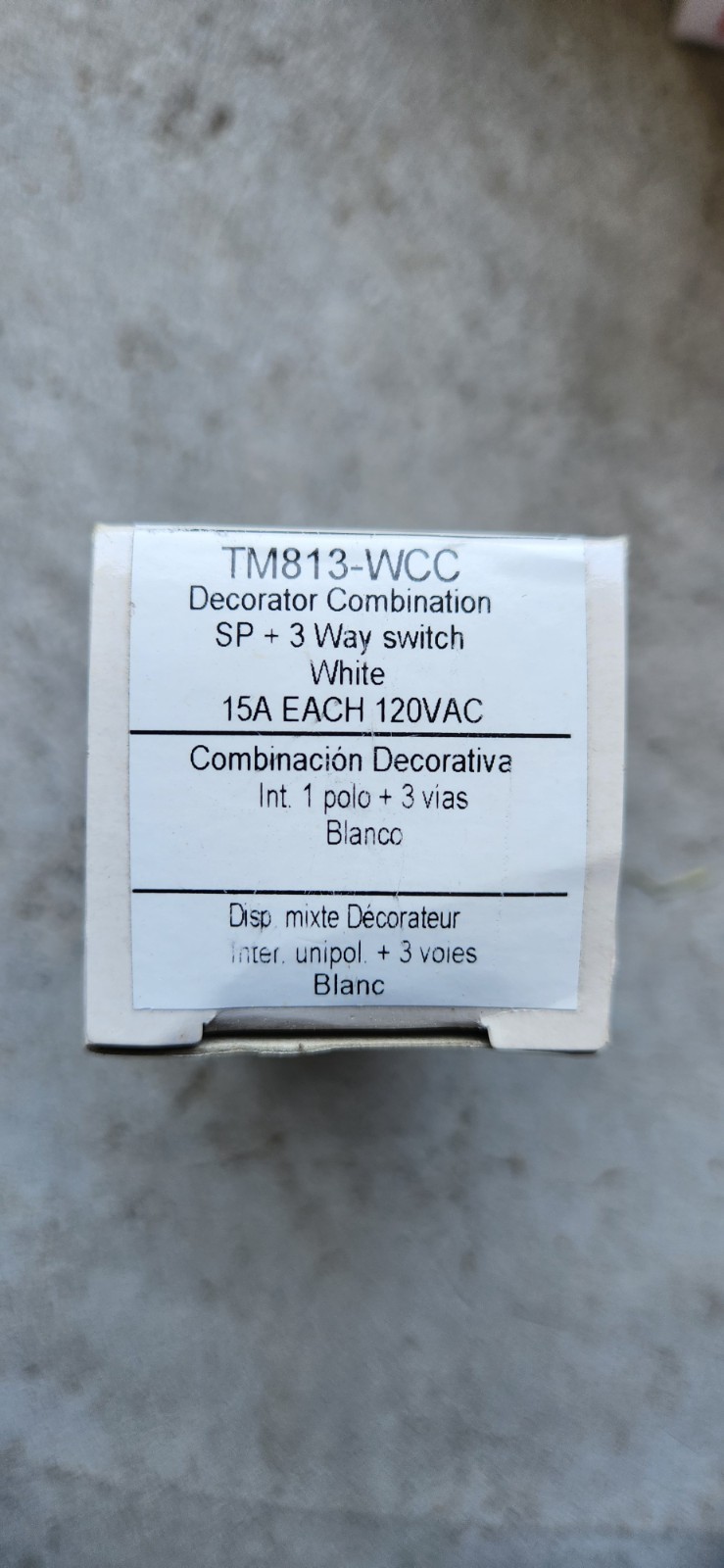 LEGRAND TM813WCC