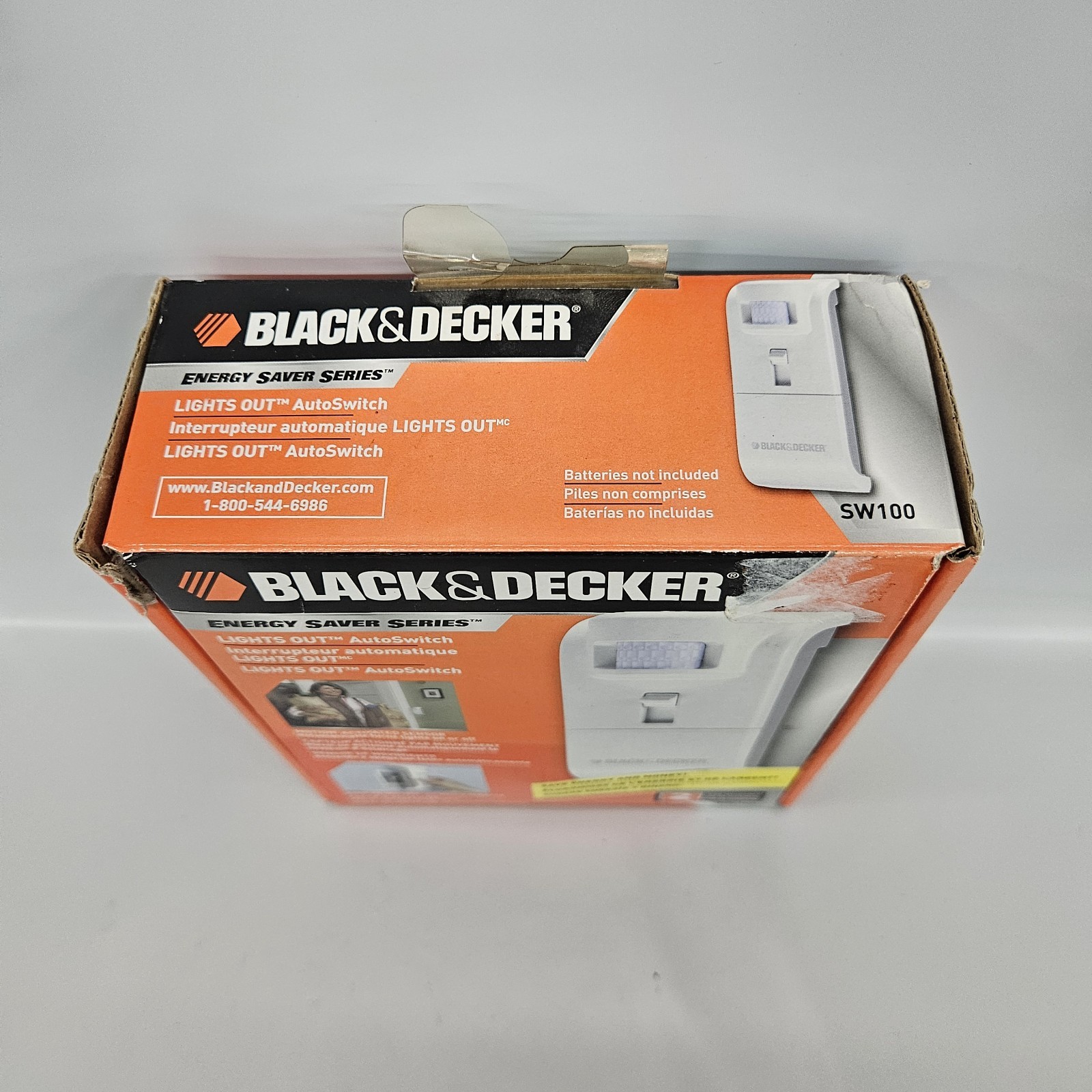 Black & Decker Lights Out Auto Switch SW100 Energy Saver Series – NEW