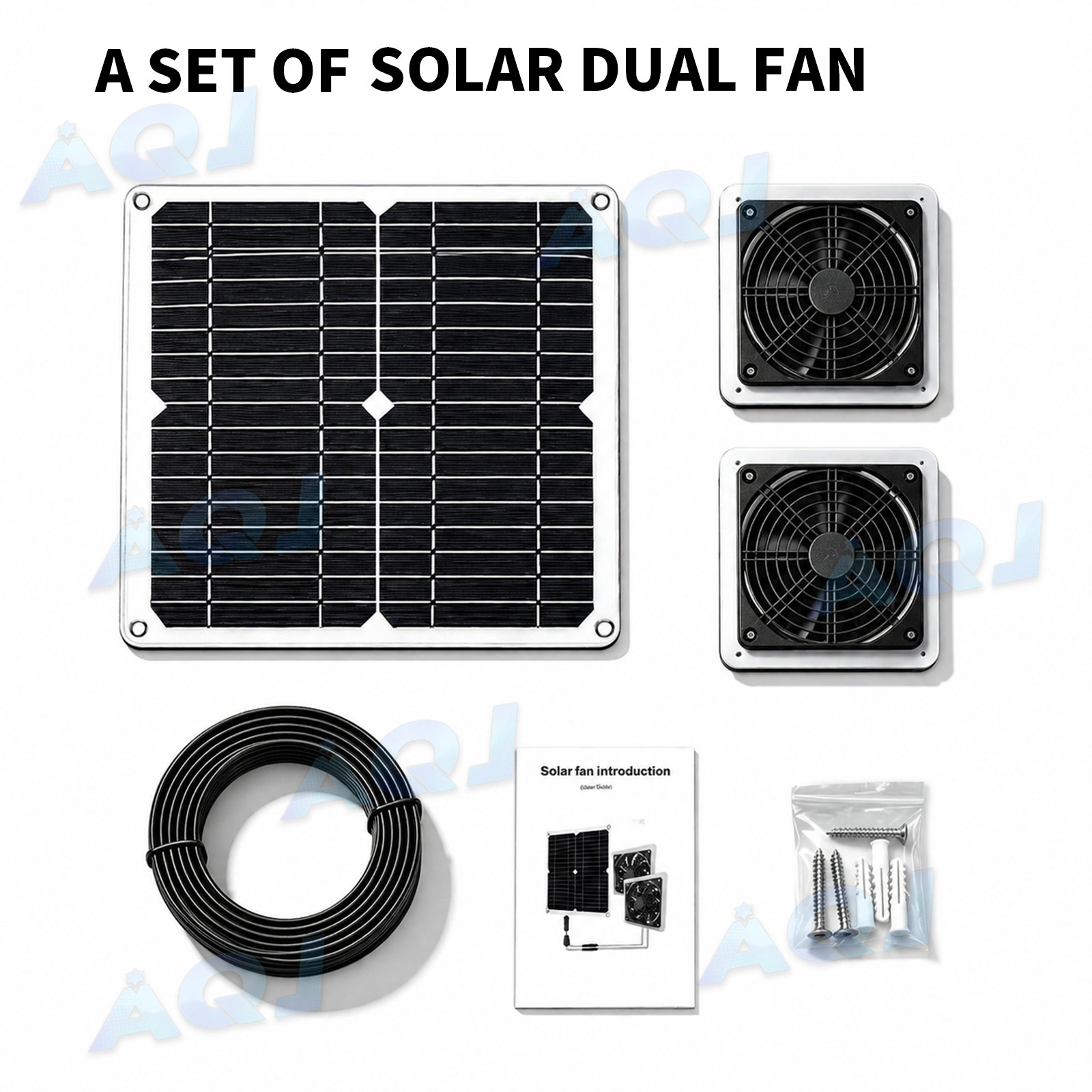 for Shed, Chicken Coop, Kitchen, Atic &Greenhouse Intake Or Exhaust Air, 3200RPM