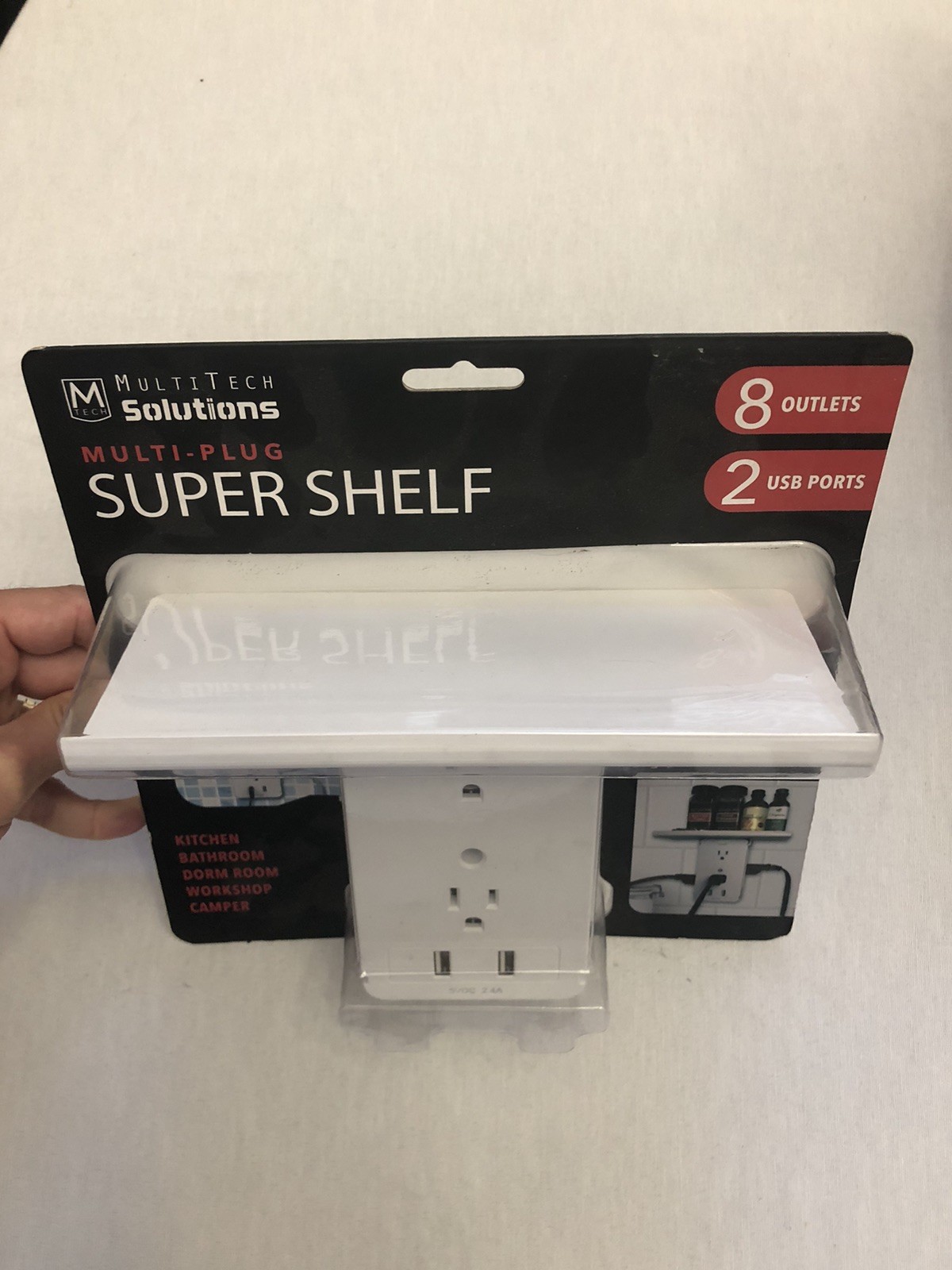 Outlet Extender with Night Light, Multi Plug Outlet Splitter, USB Wall Charge…