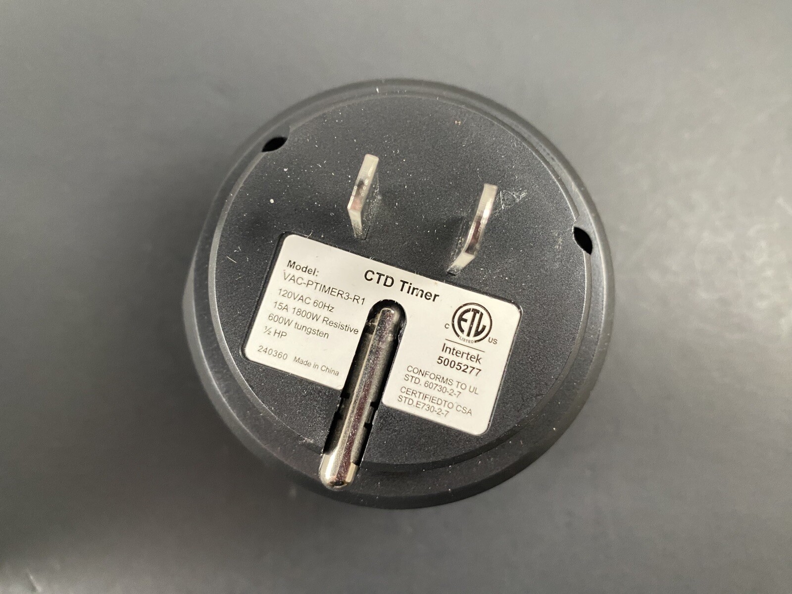 VOLT Lighting Land Scape Timer VAC-PTIMER3-R1
