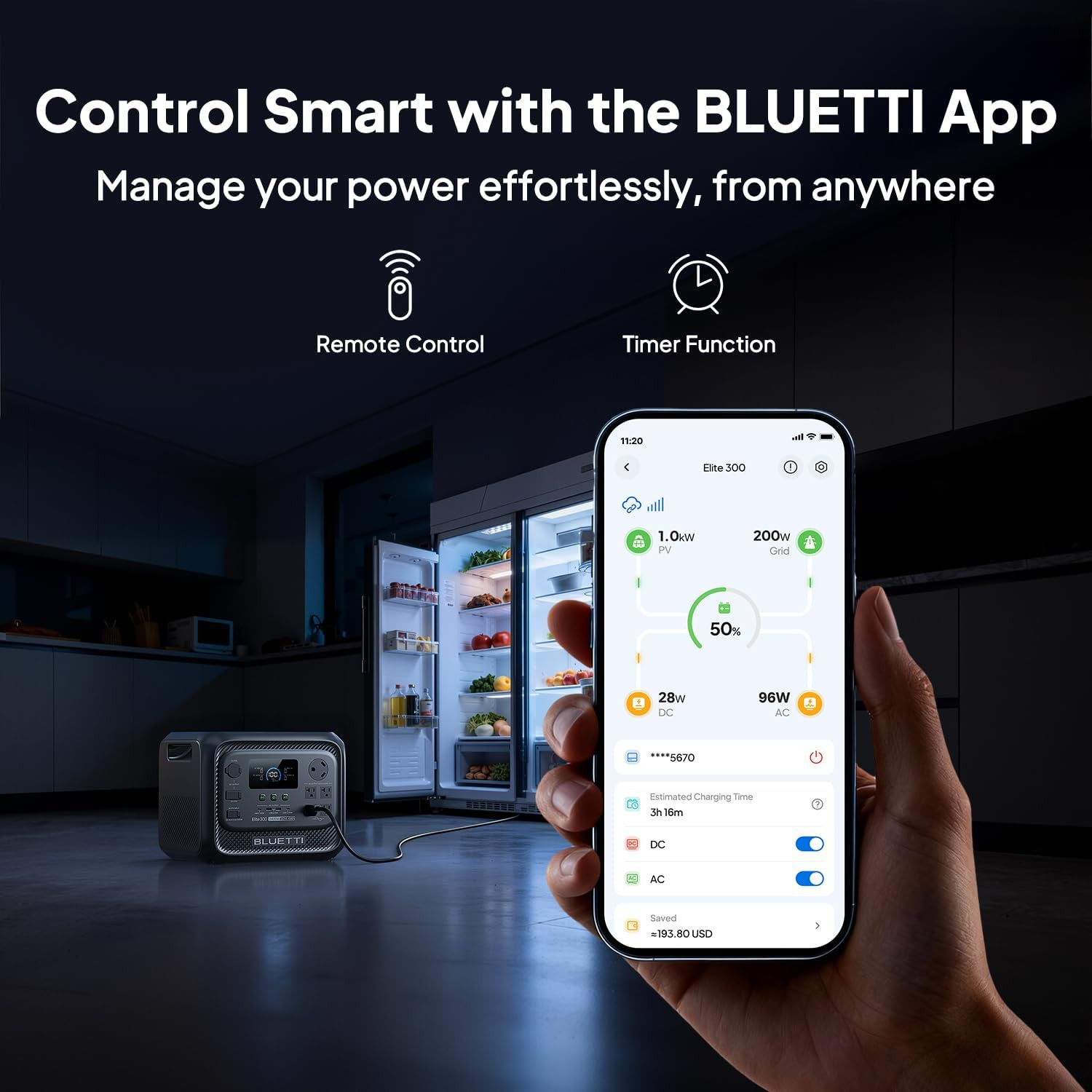 BLUETTI Elite 300 2400W 3014Wh Portable Power Station for Travelling Backup