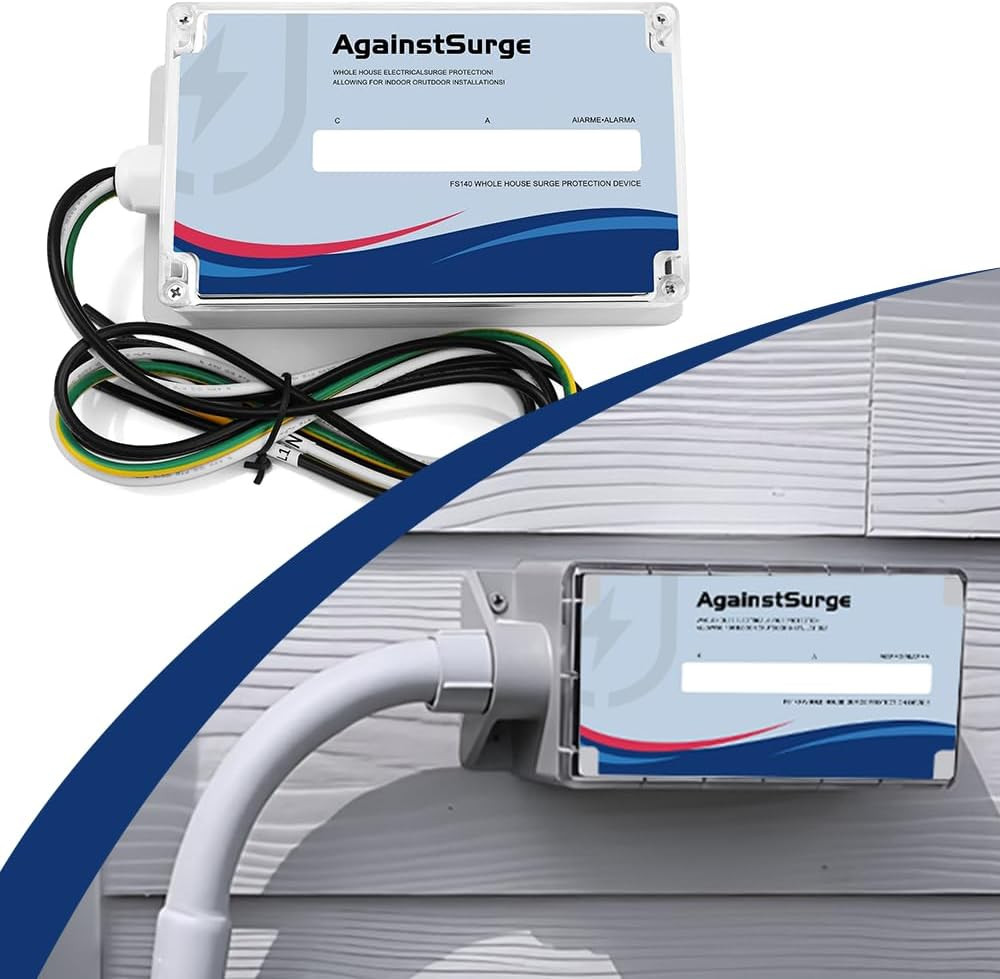 Whole House Surge Protector – 140,000 Amps, Universal Compatibility