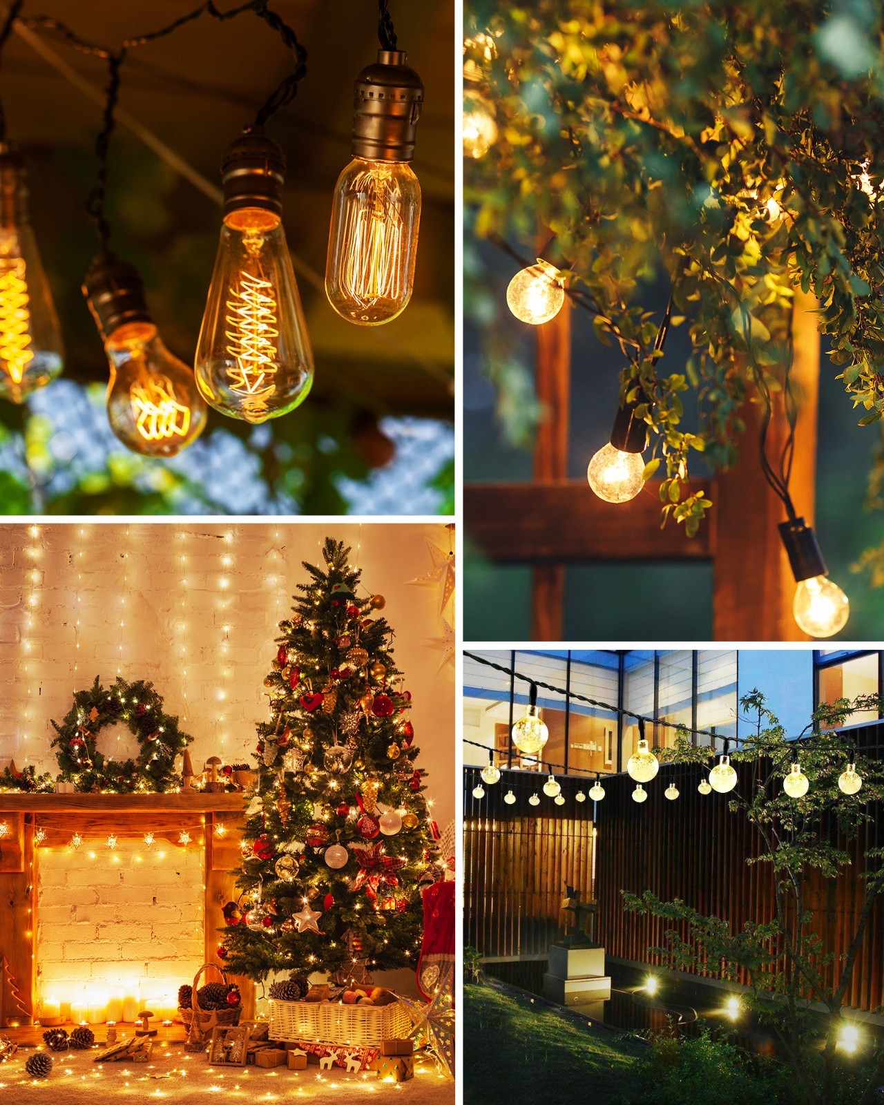DEWENWILS Outdoor Dimmer for String Lights with Remote Waterproof Plug-in Dimmer