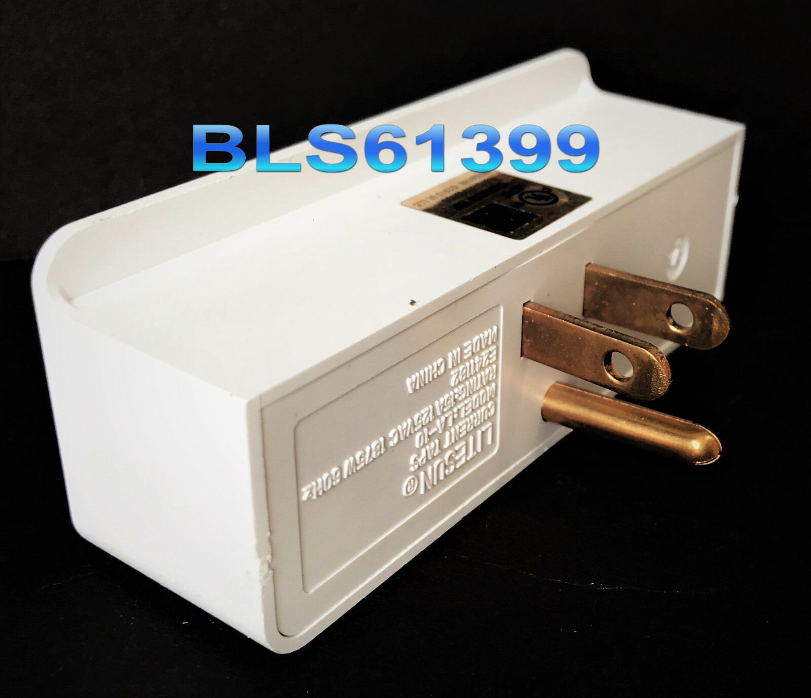 3-Way Electric Outlet Power Splitter Triple AC Wall Plug Electrical Adapter Tap
