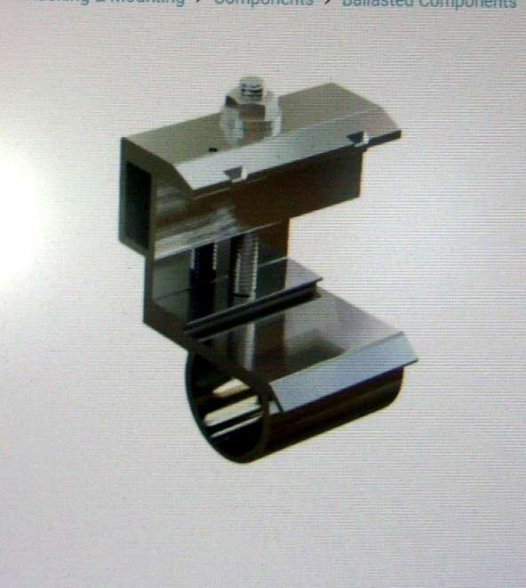 Unirac Ecofoot2+ ES10466 Universal Clamp kit, New 01 Pieza