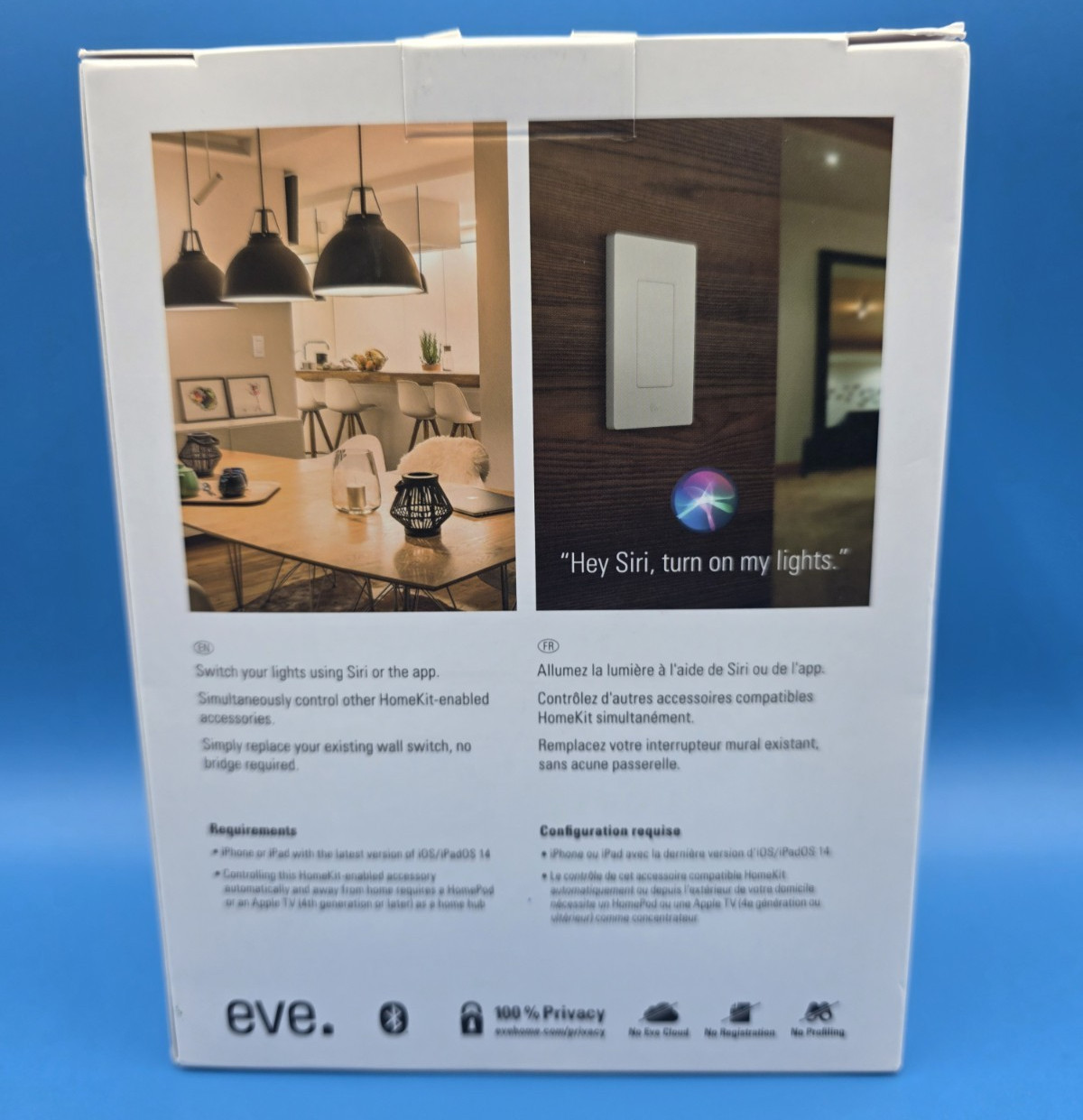 Eve Light Switch – Connected Wall Switch Apple HomeKit