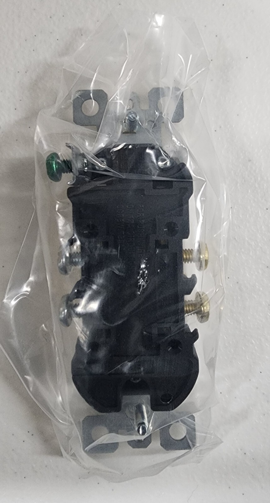 ELEGRP Matte White Electrical Wall Receptacle Outlet, 15A 125V NEMA 5-15R 40pcs!