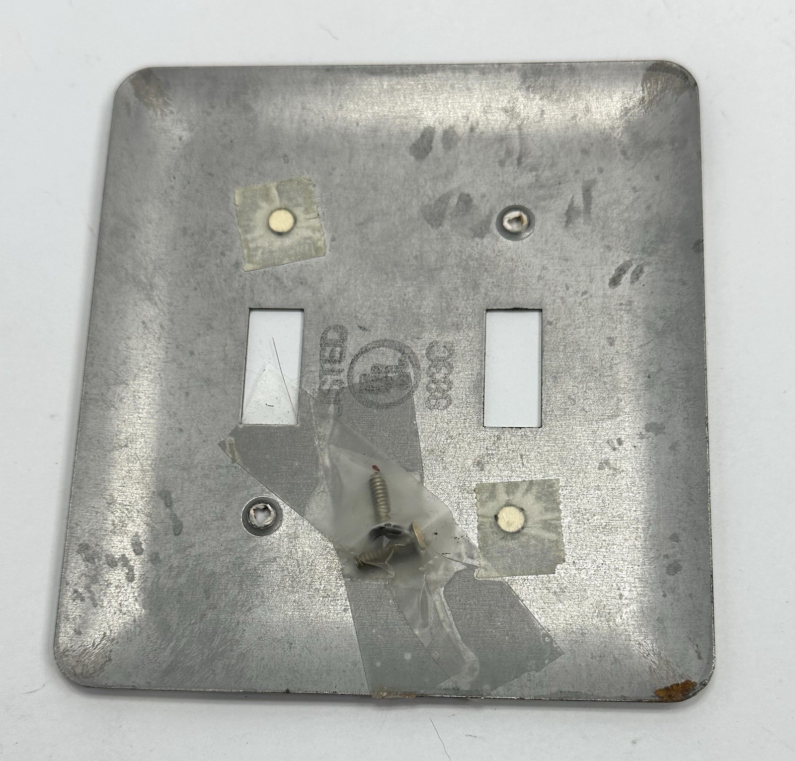 Metal kitchen decorative Light Switch + plug Covers Wall Plate lot Coffee Mocha