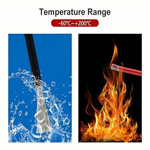 4 Gauge Silicone Wire (5 ft Red+5 ft Black ﻿) Ultra 5ft Red+5ft Black 4 AWG