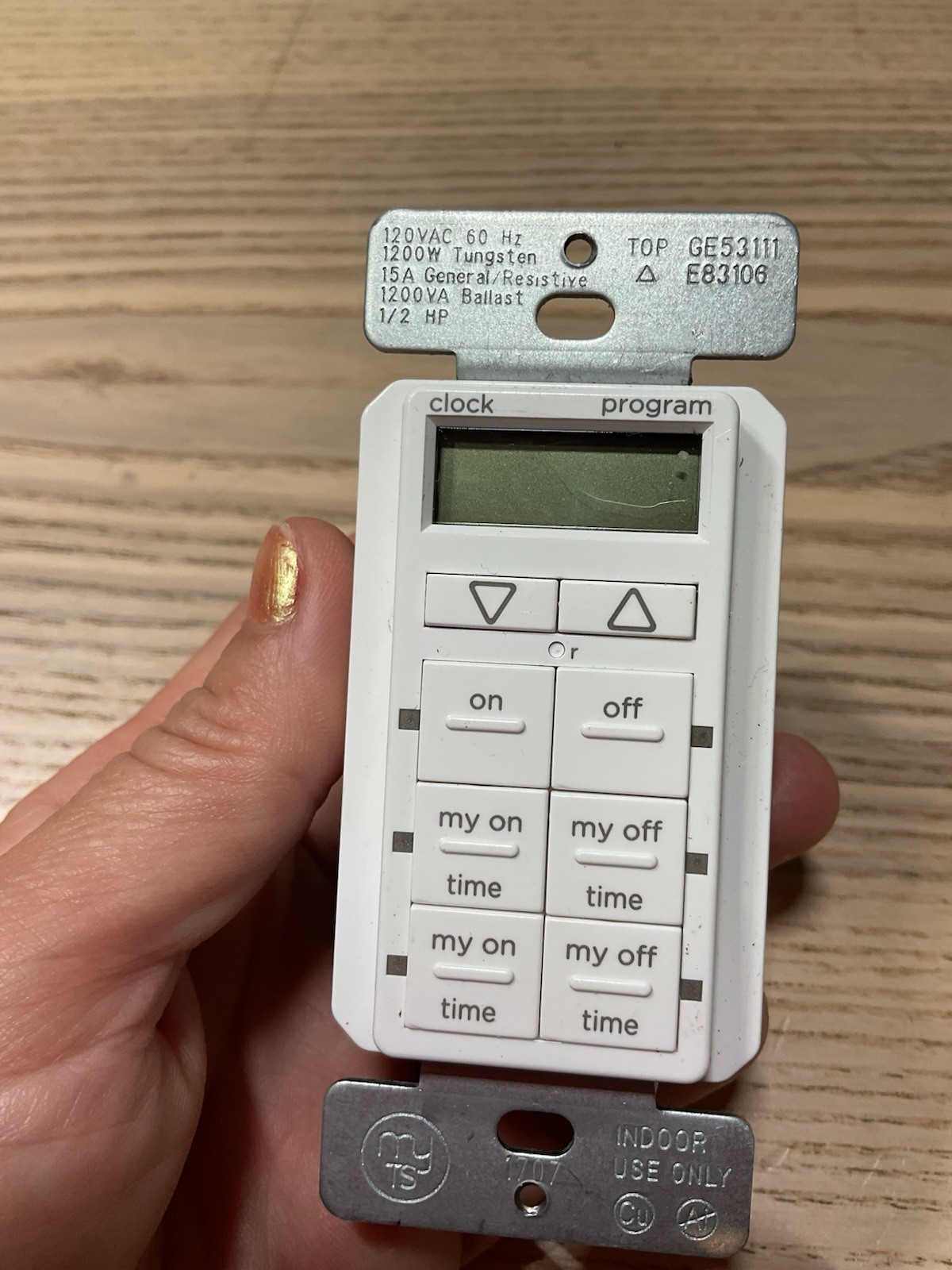 My Touch Smart In Wall Digital Timer & Enerlites 2-Gang 24-Hours White