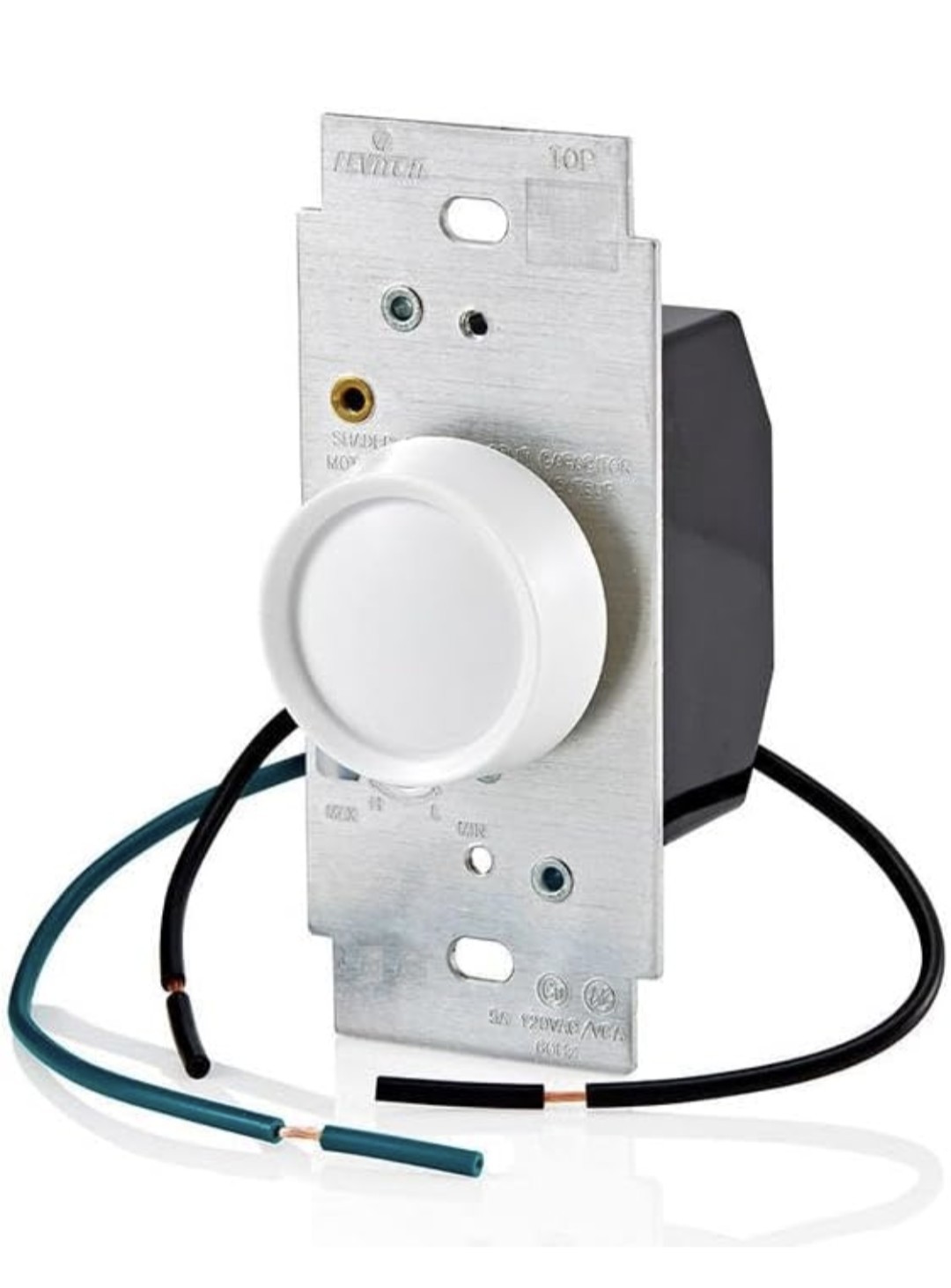 3 Pcs Leviton Full Range Variable Fan Speed Control, 120 Vac, 60 Hz, 5 A, Switch