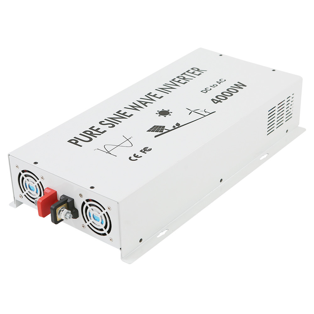 Pure Sine Wave Inverter 12V to 120V Power 4000W 8000W Peak Solar Off Grid System