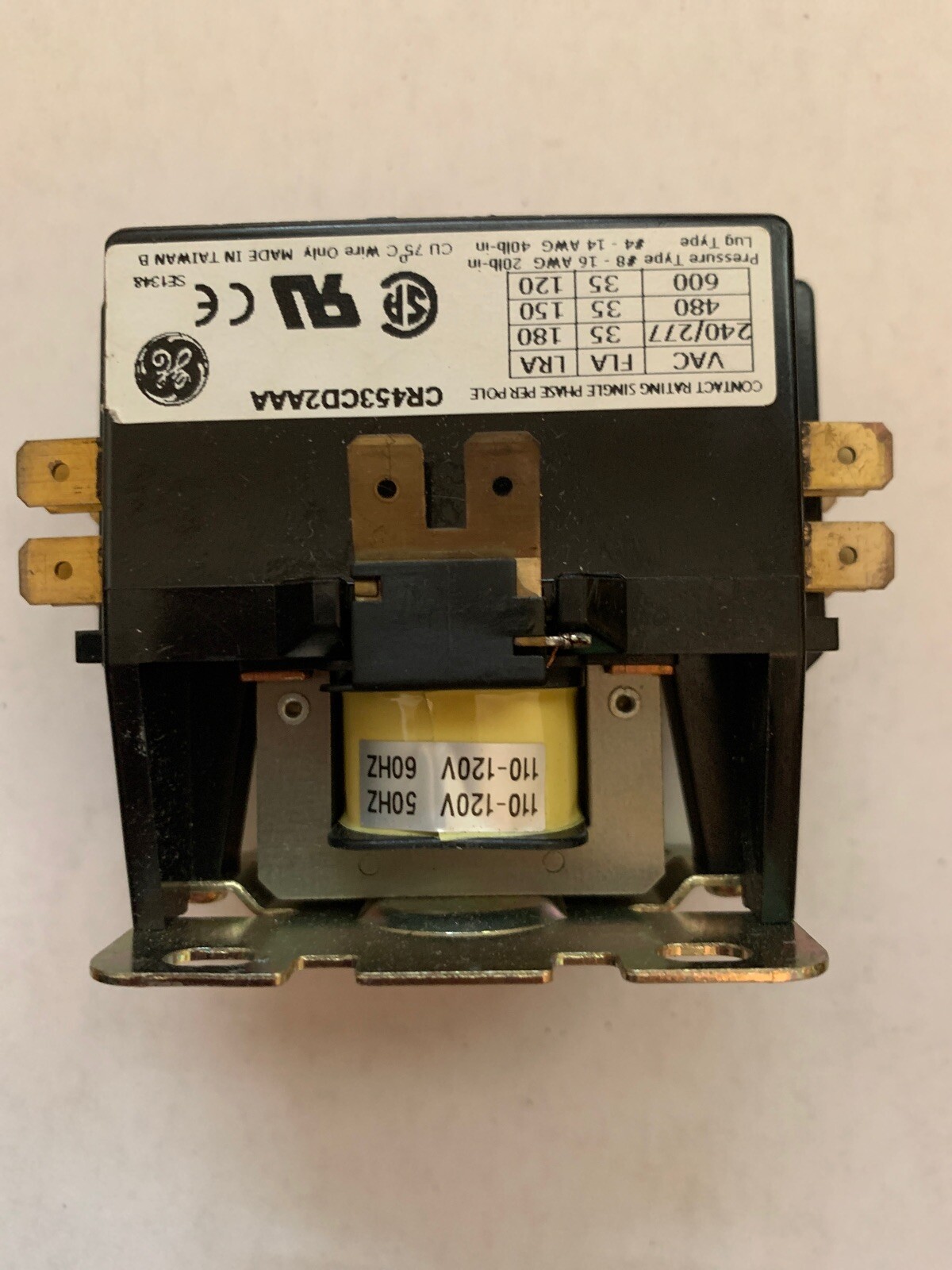 General Electric GE CR453CD2AAA Contactor