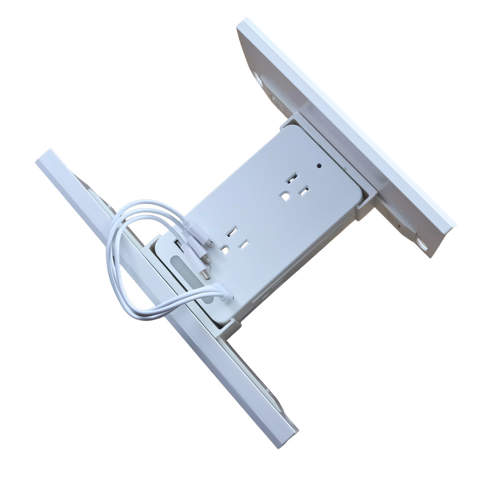 Sharper Image Socket Shelf Ultra White