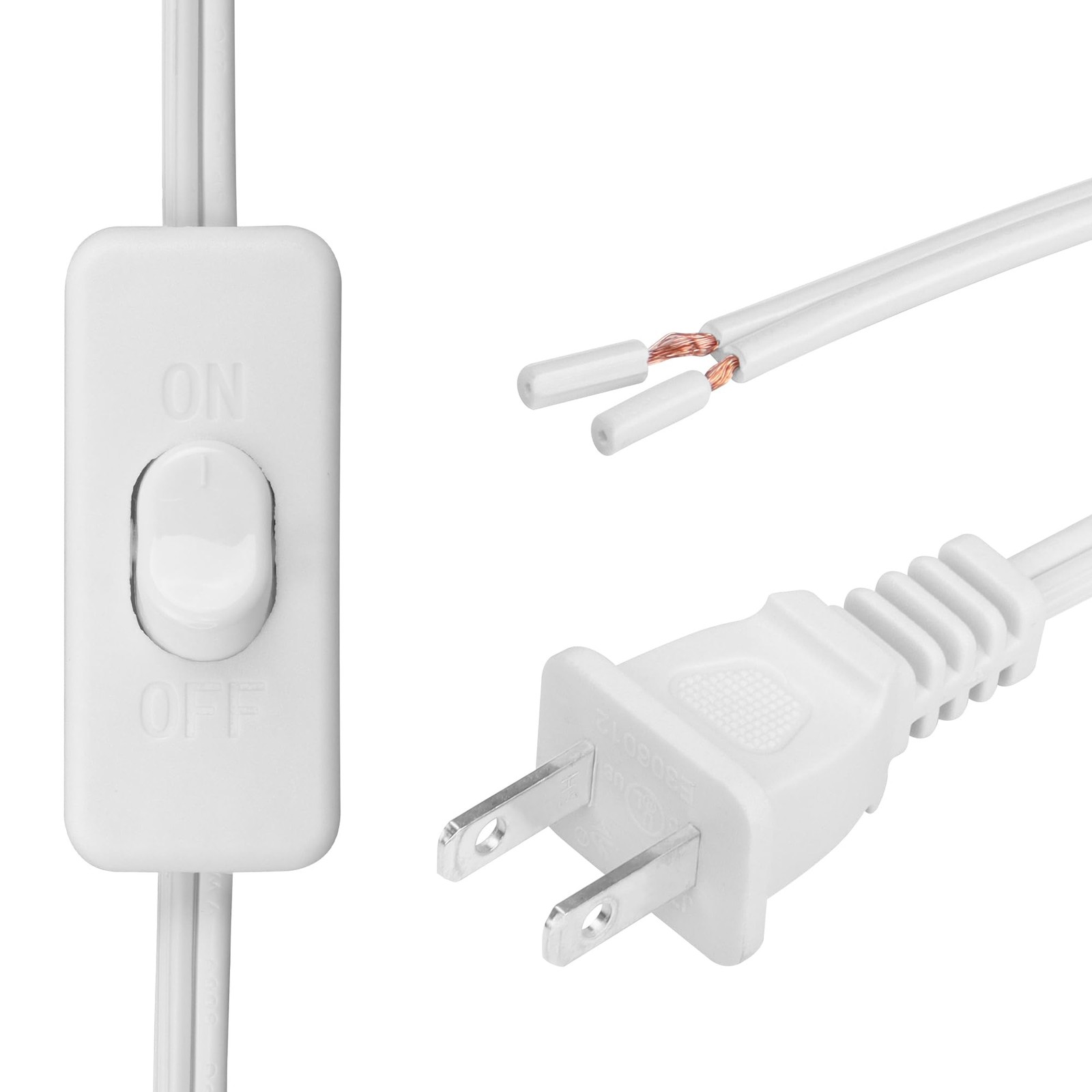 UL-LP Certification Lamp Cord Power Cord with On/Off Button Switch 18AWG SPT-…