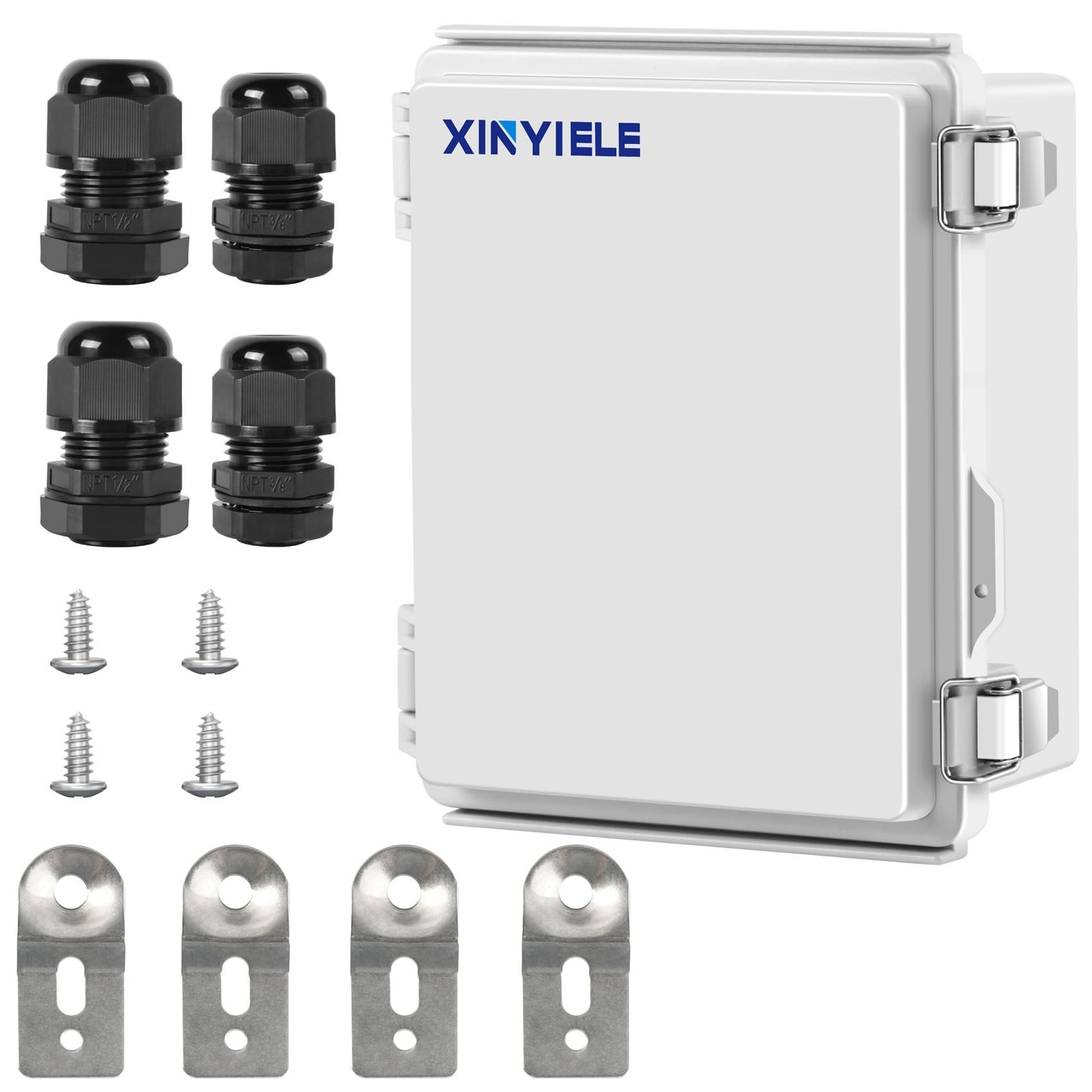 Waterproof Outdoor Project ABS Plastic Junction Box IP67 Weatherproof Dustpro…