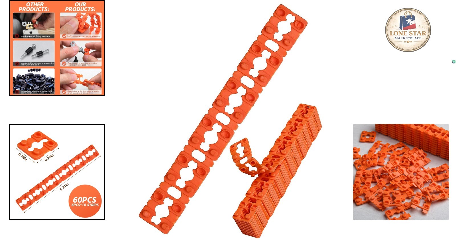 Adjustable Outlet Spacers – 60 Pack for Easy Fix of Loose Electrical Connections