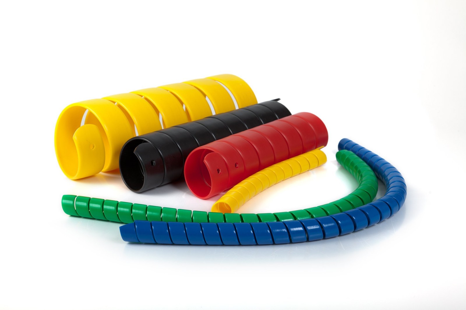 Caplugs SPPC Series – Safeplast Safe-Spiral Pre-Cut Spiral 1.0″ OD, Yellow