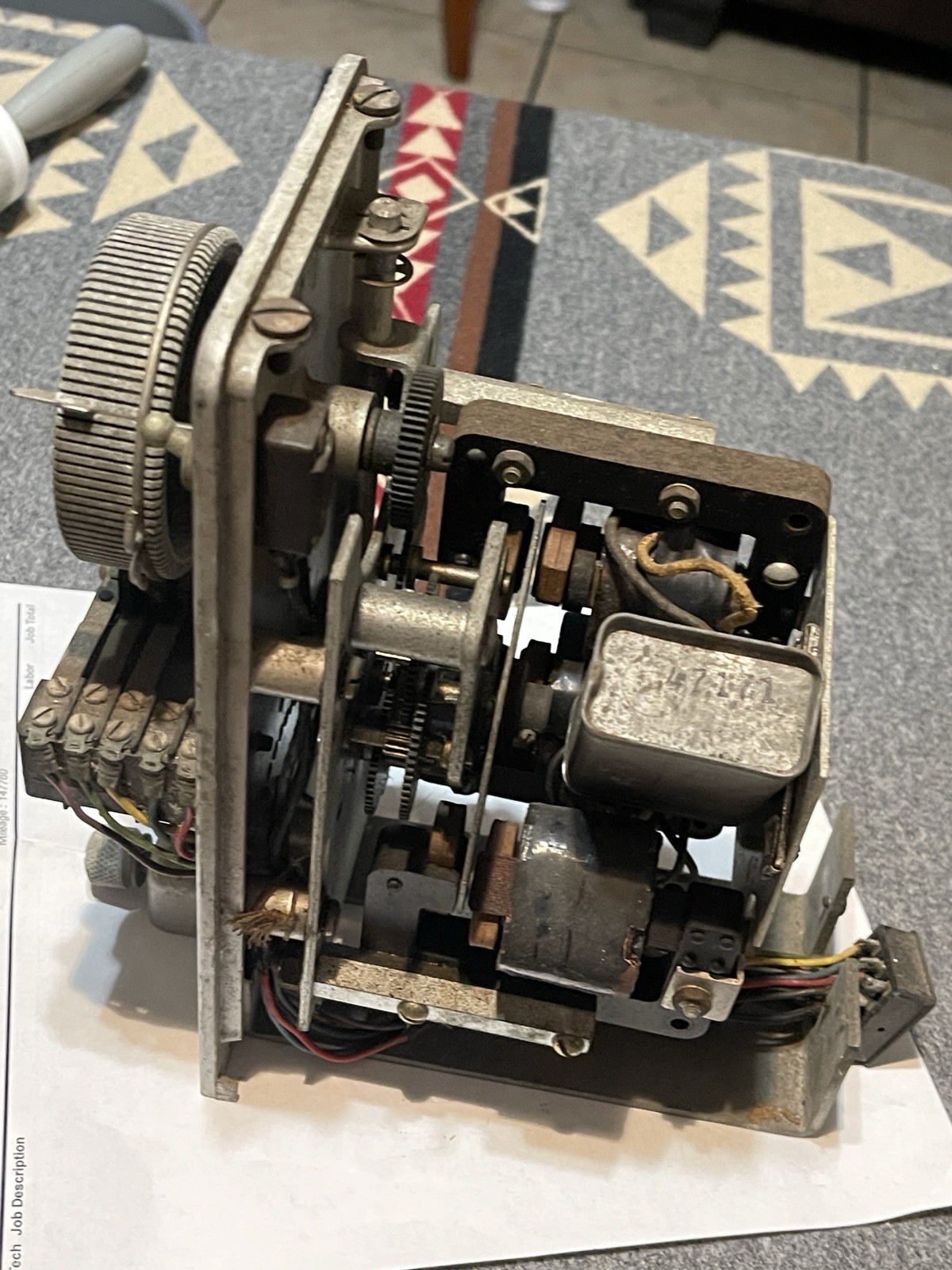 Vintage Crouse-Hinds CF635 Mechanical Timer Switch Industrial Rotary Control