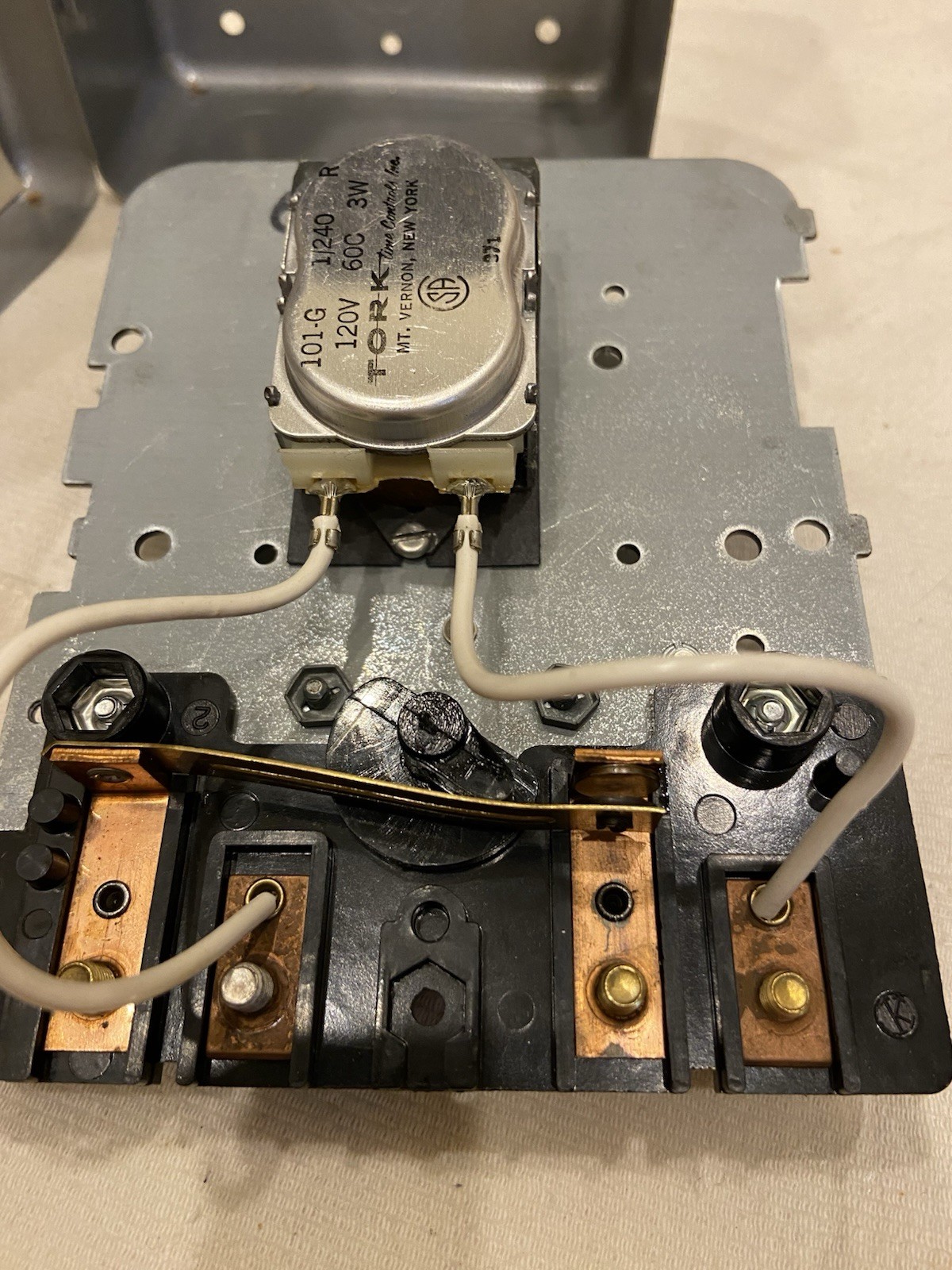 TORK Dial Time Switch – MODEL 1191; 120VAC, 40 Amps, 60HZ; SPST, New Old Stock