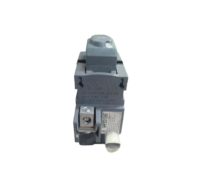 PUSHMATIC UBIP 20-Amp 2-Pole Replacement Circuit Breaker UBIP220