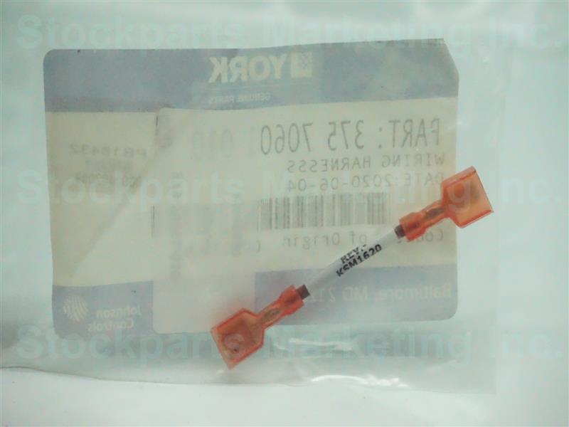 York 375 70601 010 37570601010 Wiring Harness NEW NNB 30 Days Warranty