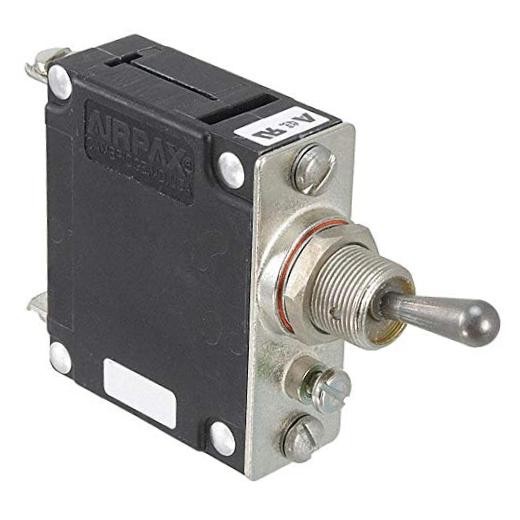 Sensata/AIRPAX, IUGN6-1-63F-20.0, Circuit Breaker Hydraulic Magnetic 1Pole 20A