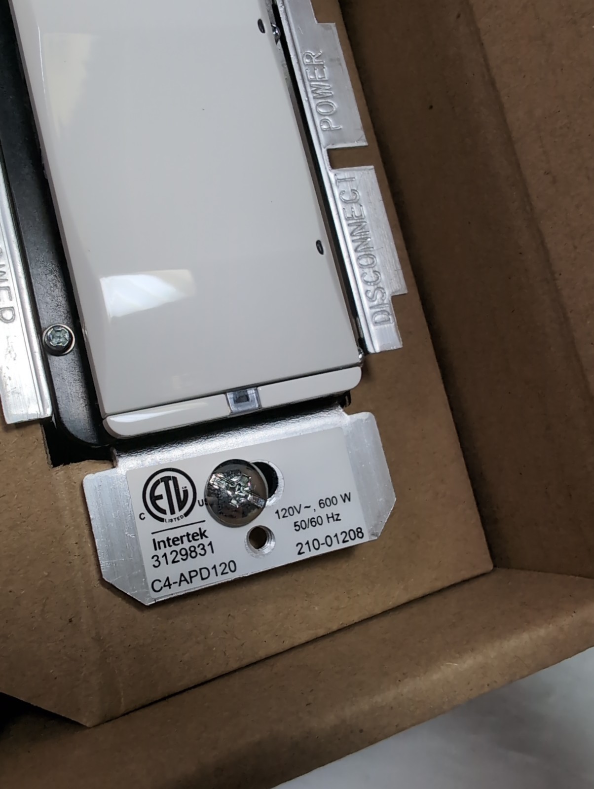 Control4 C4-APD120-WH Wireless Adaptive Phase Smart Dimmer Switch 120V White!!