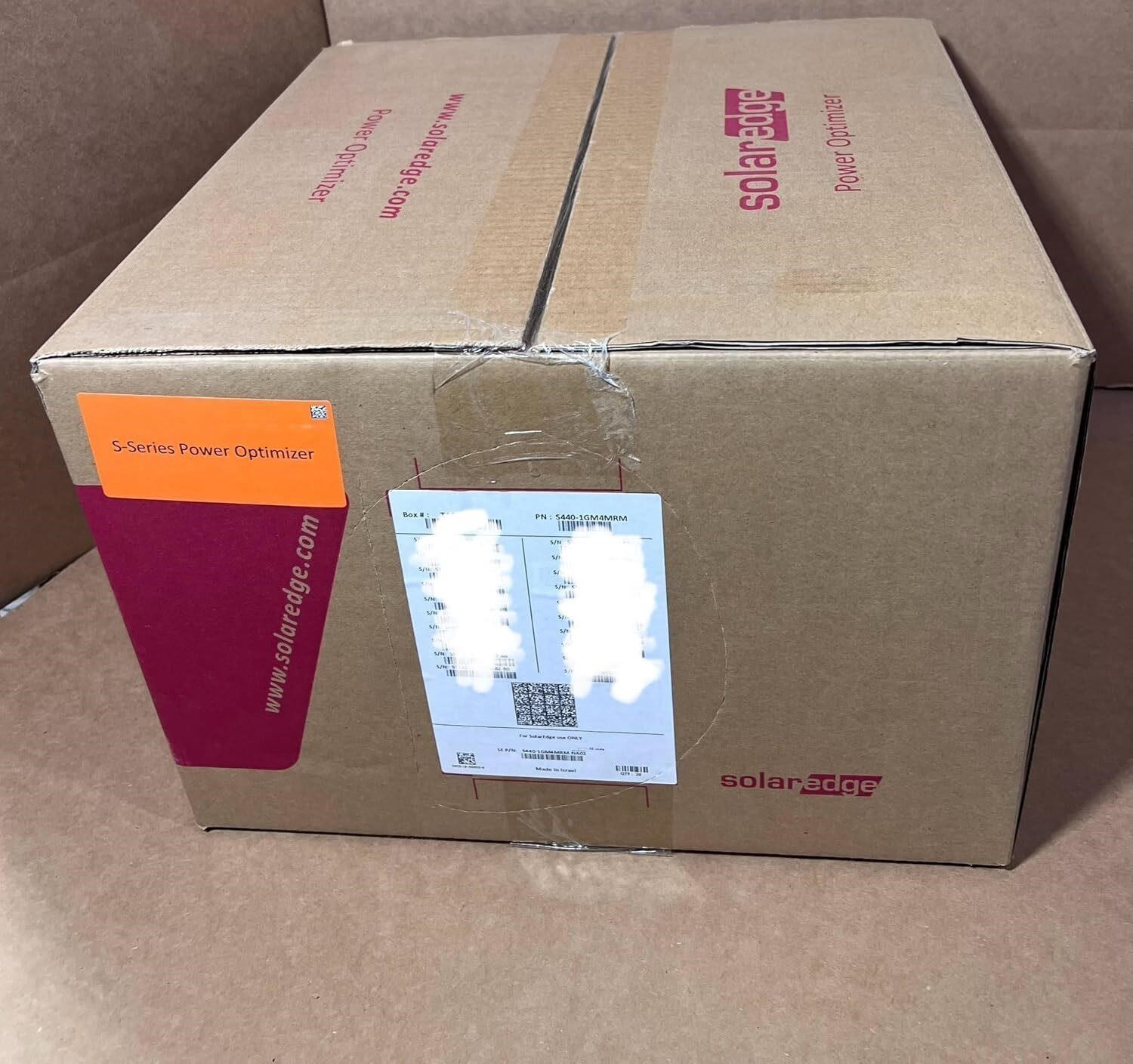 SolarEdge S440 Power Optimizer NIBox 20 pack – Fast Shipping