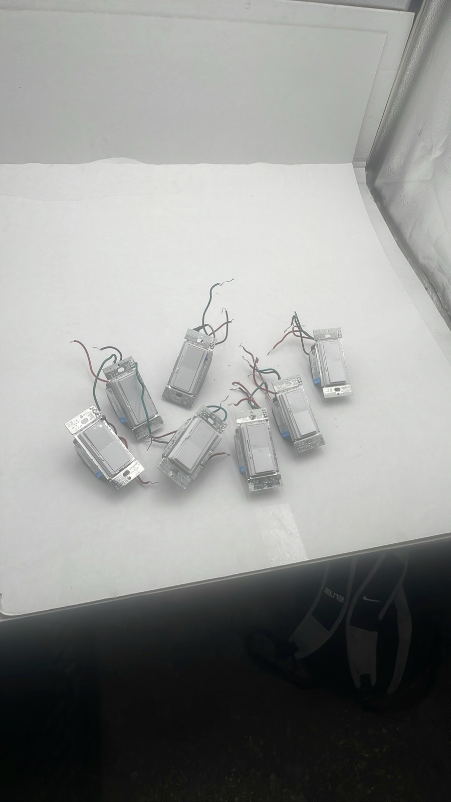 Lutron DVCL-153P Diva LED+ Dimmer Switches Single Pole 3 Way White Lot of 7