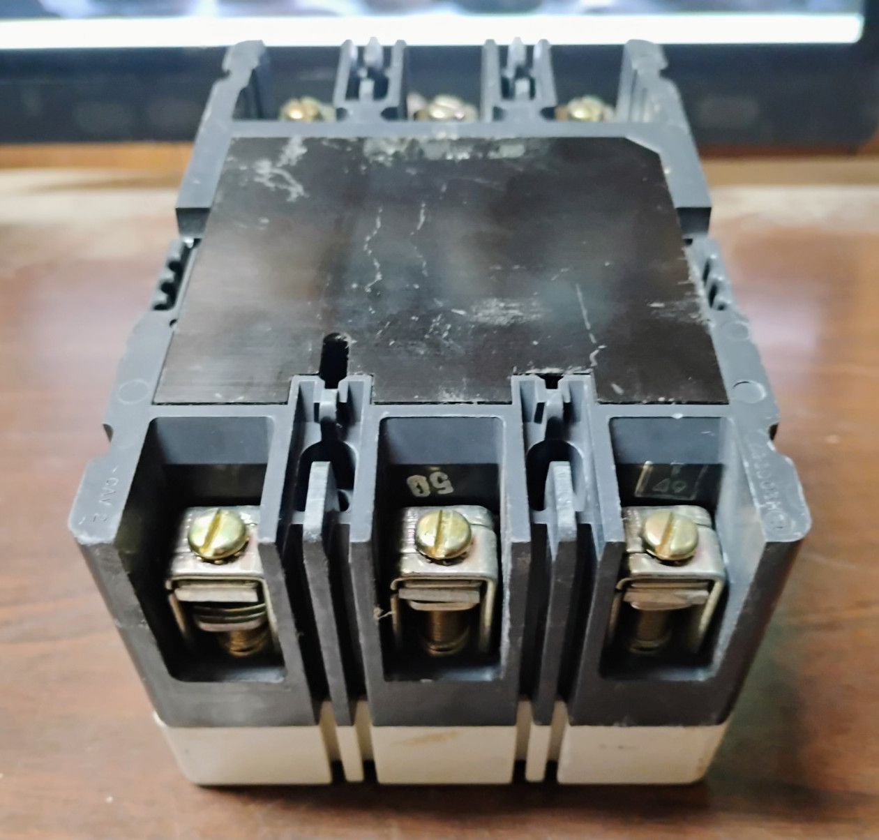 CUTLER HAMMER FD3050L CIRCUIT BREAKER 50 AMP 600VAC 3-POLE PRE-OWNED GREAT