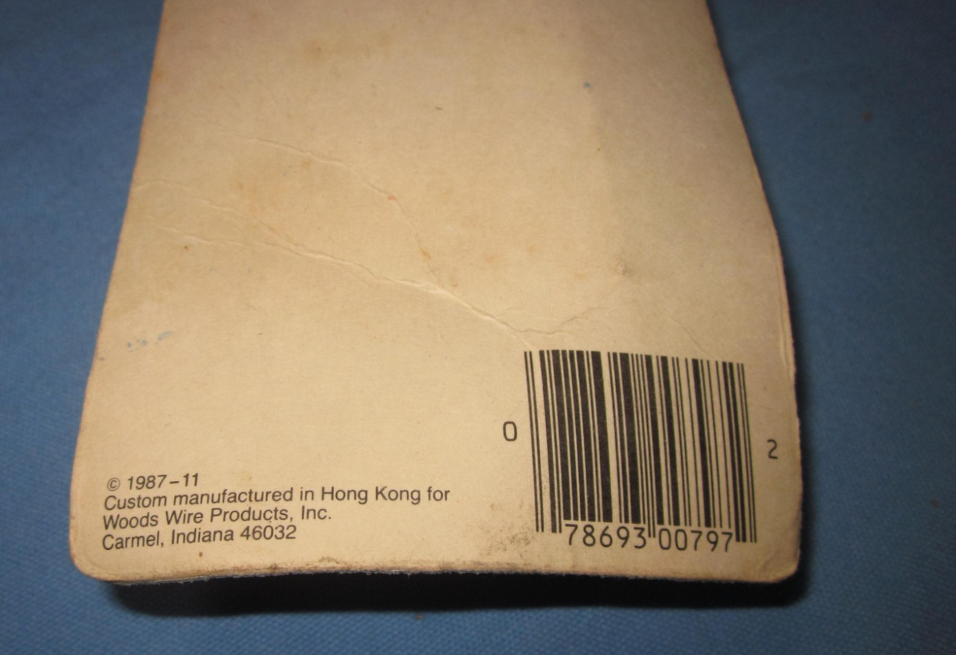 Vintage Woods 10″ Power Strip 2 Conductor # 797 .. New Old Stock