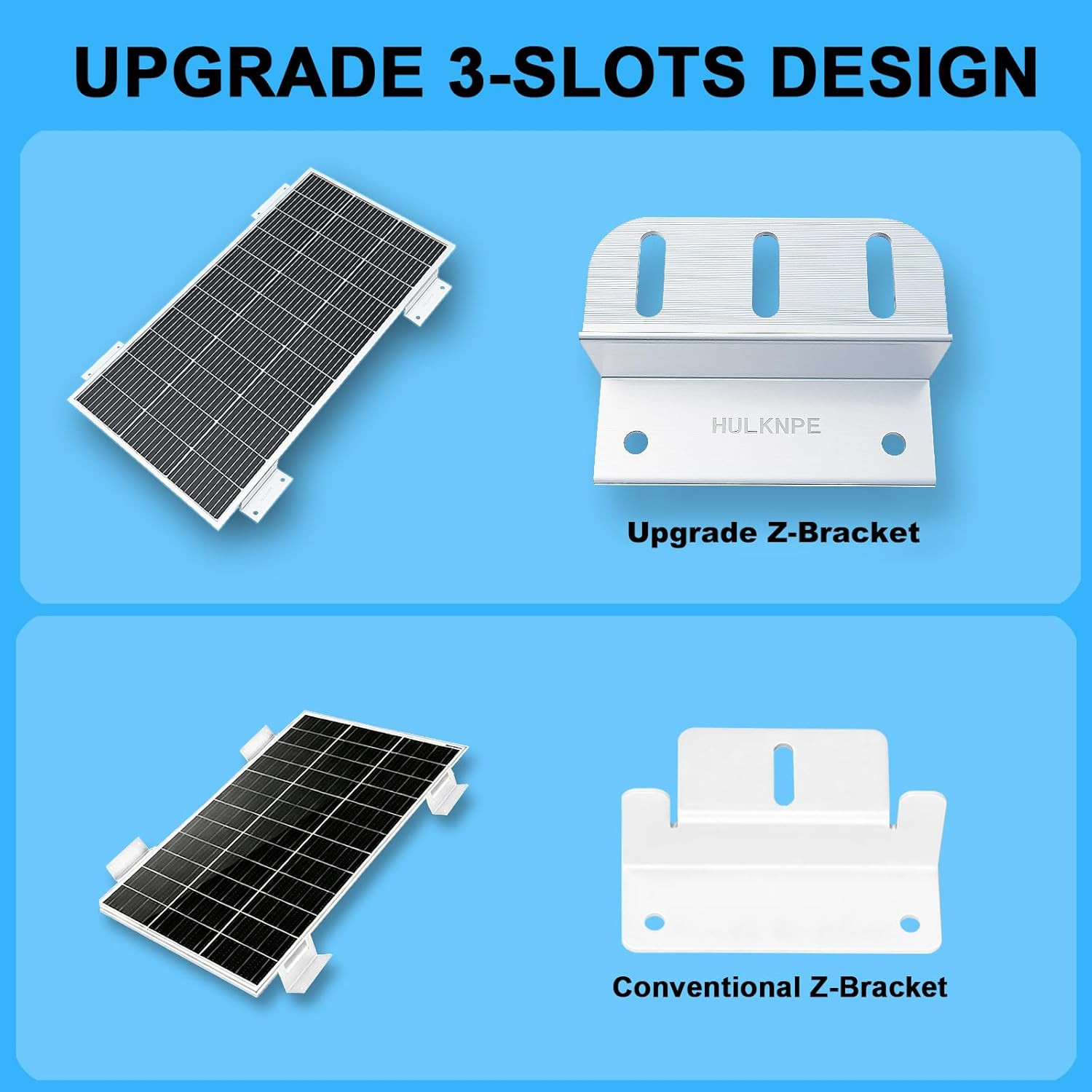 Z Brackets Solar Panel Mounting Kit (16 Pack) – Heavy Duty Corrosion-Resistant A