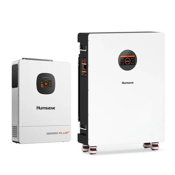 16KWh 48V 314Ah Wall-Mounted LiFePO4 Battery +12KW 48V Hybrid Inverter Daul MPPT