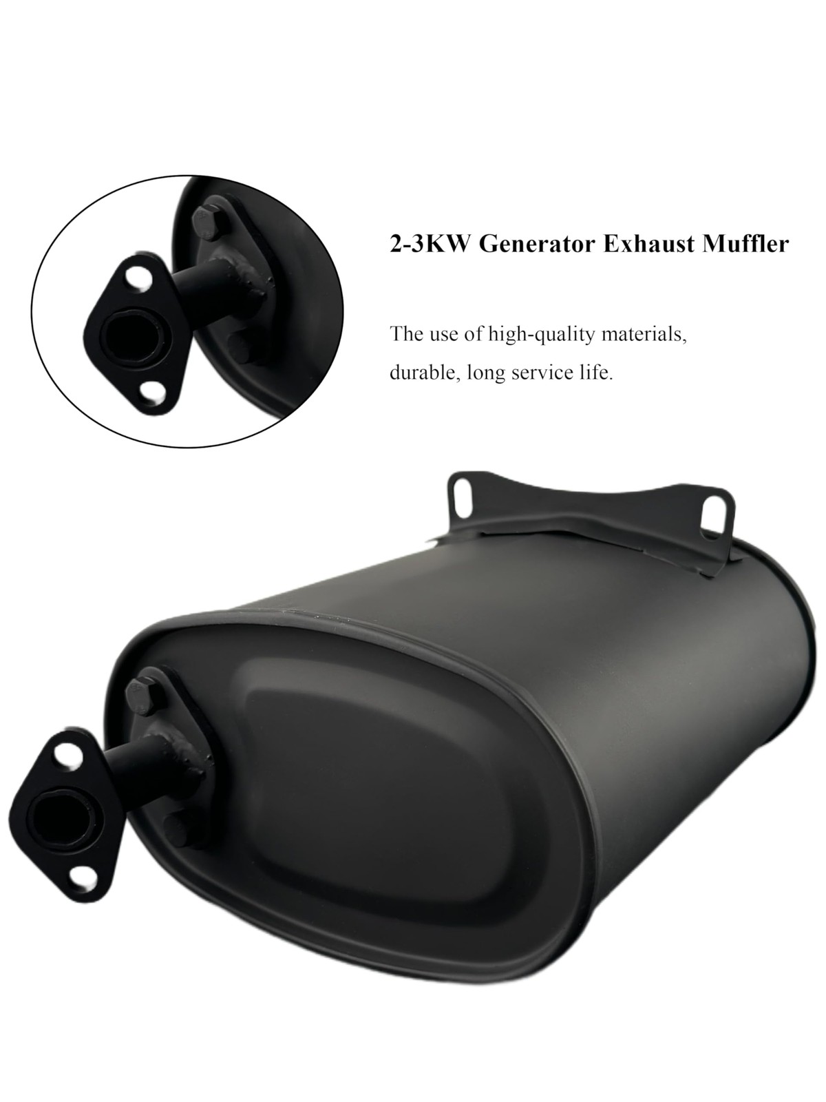 Generator Muffler Silencer for Champion 4000 Westinghouse Duramax 4650 Predat…