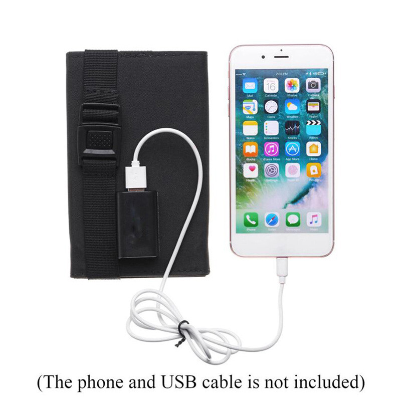 Portable Folding Solar Panel Camping Cell Phone Charger Solar Charging Panel