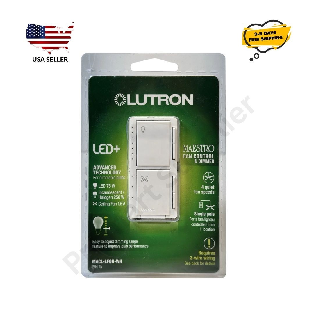 Lutron Smart Wall Switch | Modern Home Lighting Solution | Fast & Reliable