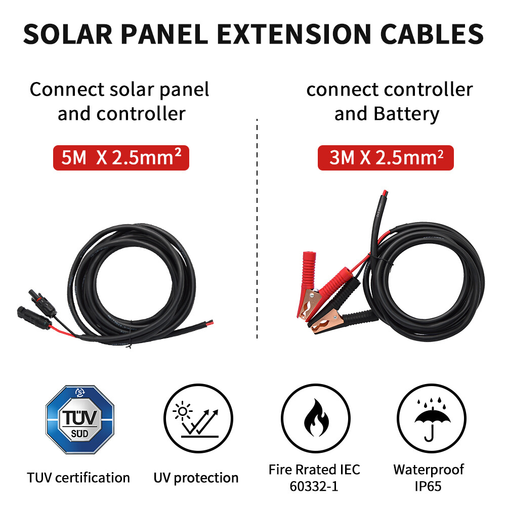 Dokio 100w 200w 400w Rigid Monocrystalline Solar Panel Kit for Home/Backup Power