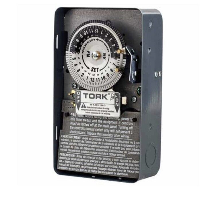 🔴Tork 1104BM-IAP 24 Hour Time Switch Replacement ON/OFF Timer Daily 40A‼️