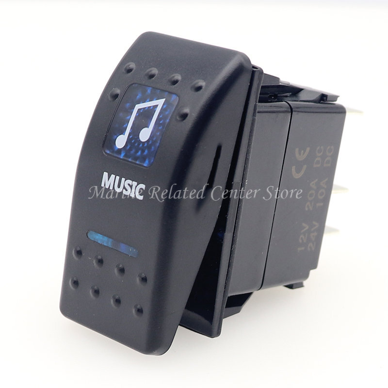 12V Rocker Toggle Switch Blue Red Led For ARB Carling Style LED Car Boat ATV UTV