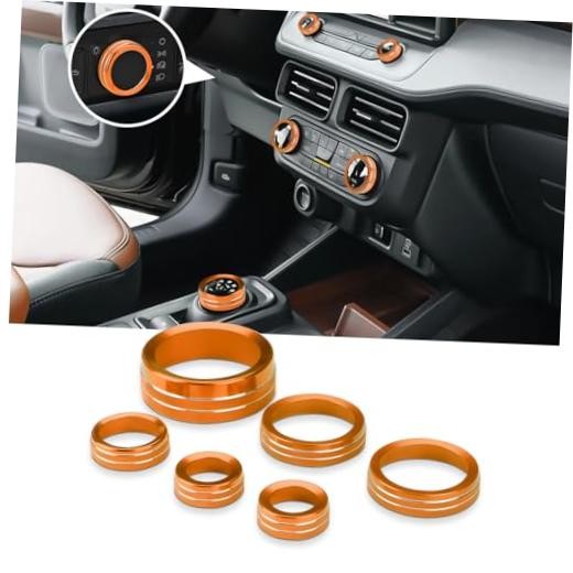 AC Knob Trim Covers Compatible with Ford Maverick Accessories 2022 2023 2024