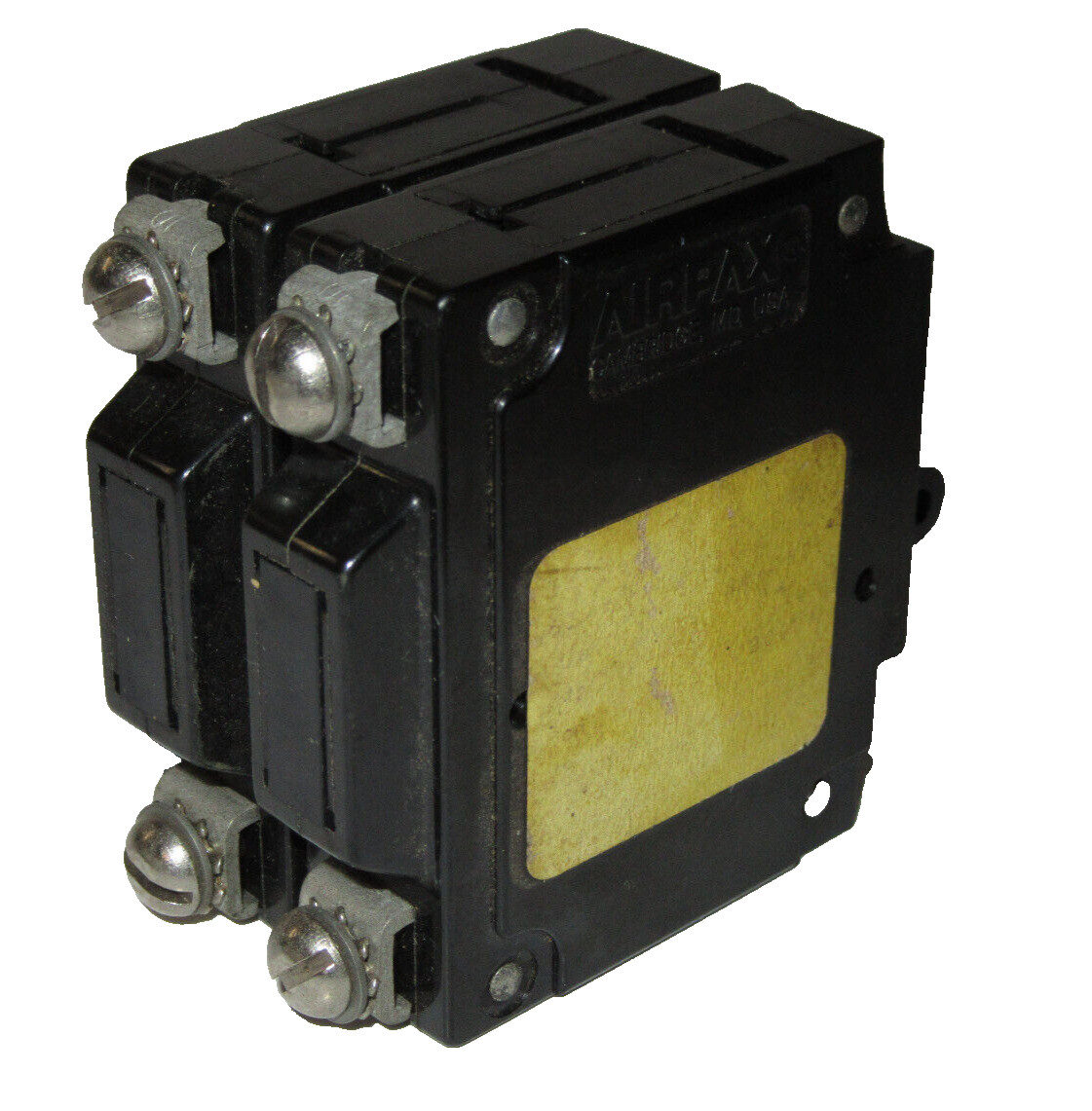 AIRPAX BREAKER IELH11-1-61-20.0-01-V 20A Hydraulic, Magnetic, 2 Pole, IEL Series