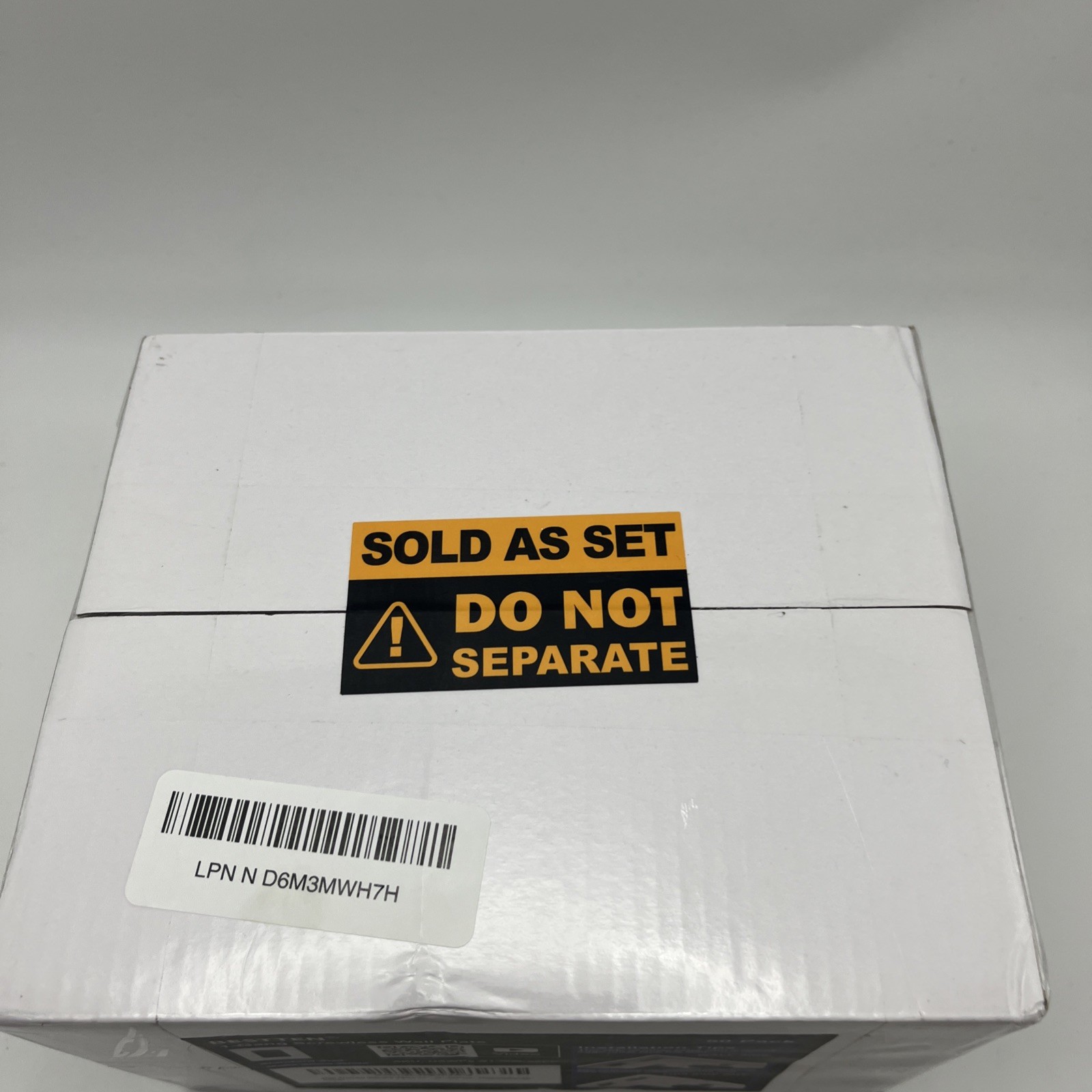 50 Pack BESTTEN 1-Gang Screwless Wall Plate Matte Snow White Decorator USWP6
