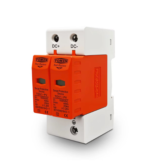 TOMZN DC SPD Surge Protector 500V-1000V 20-40kA for Solar PV