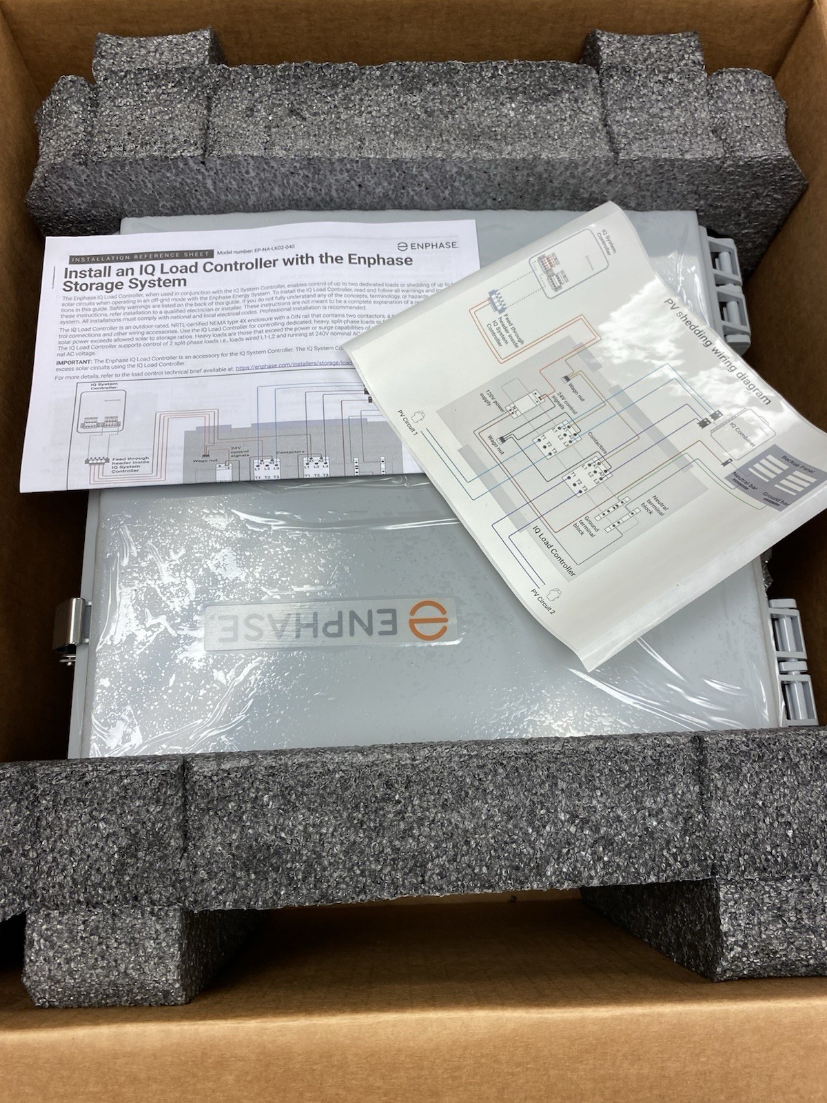 ENPHASE iQ Load Controller EP-NA-LK02-040 New In Box