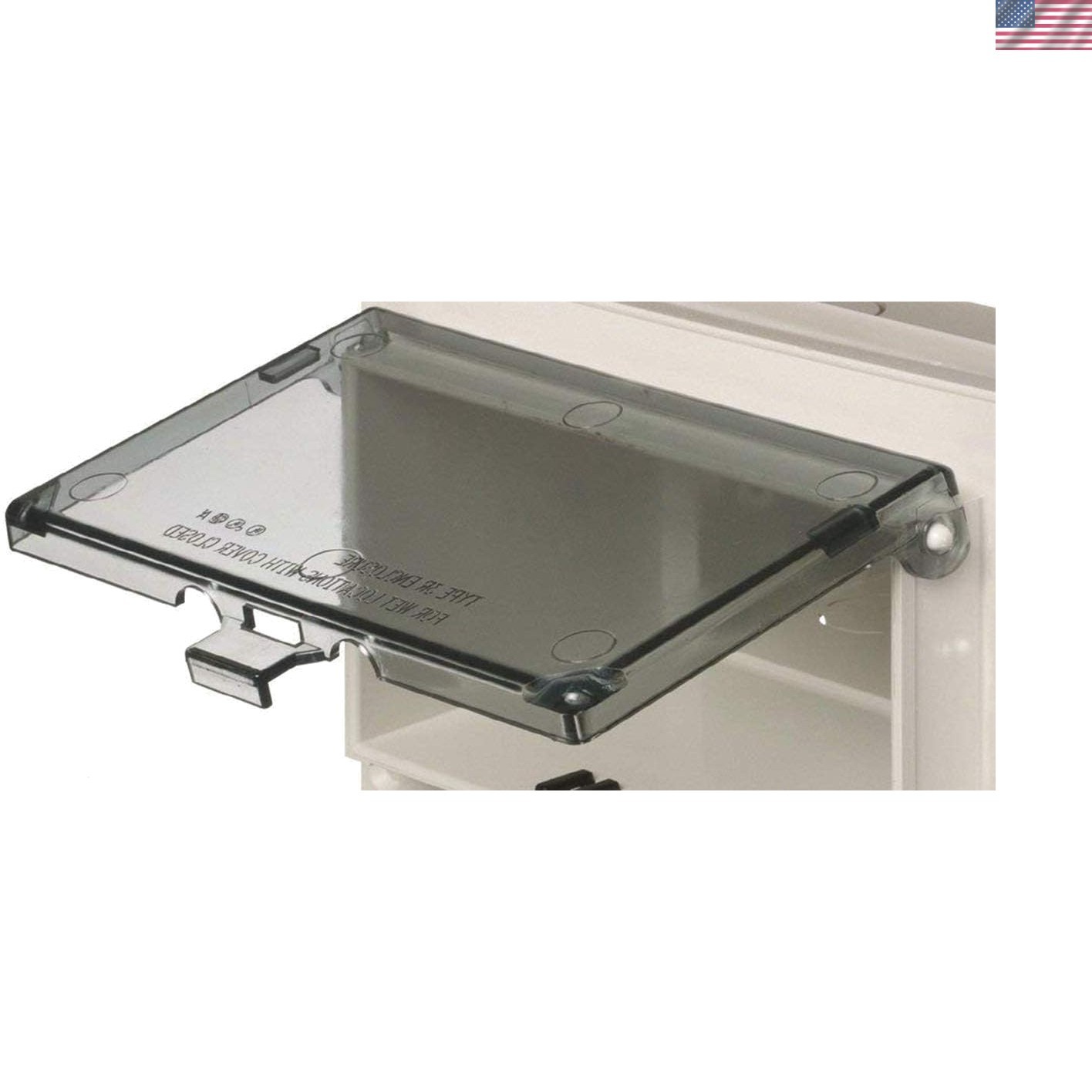 Extra Duty Clear Outlet Cover for Outdoor Use – Direct Fit for Arlington DBHS1C