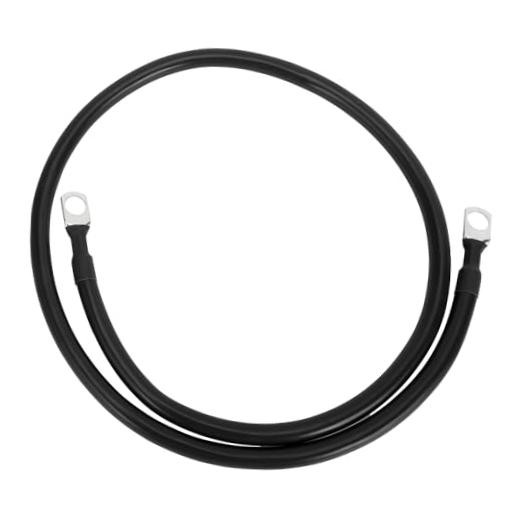 1 Pc Universal Battery Inverter Cable 3/8″ Lug 3FT Battery Cable 4 AWG Gauge